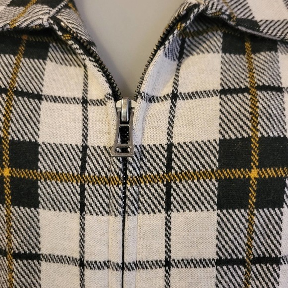 SALE-Christopher & Banks women's plaid cottage grandma zippered vest size large - Picture 4 of 11